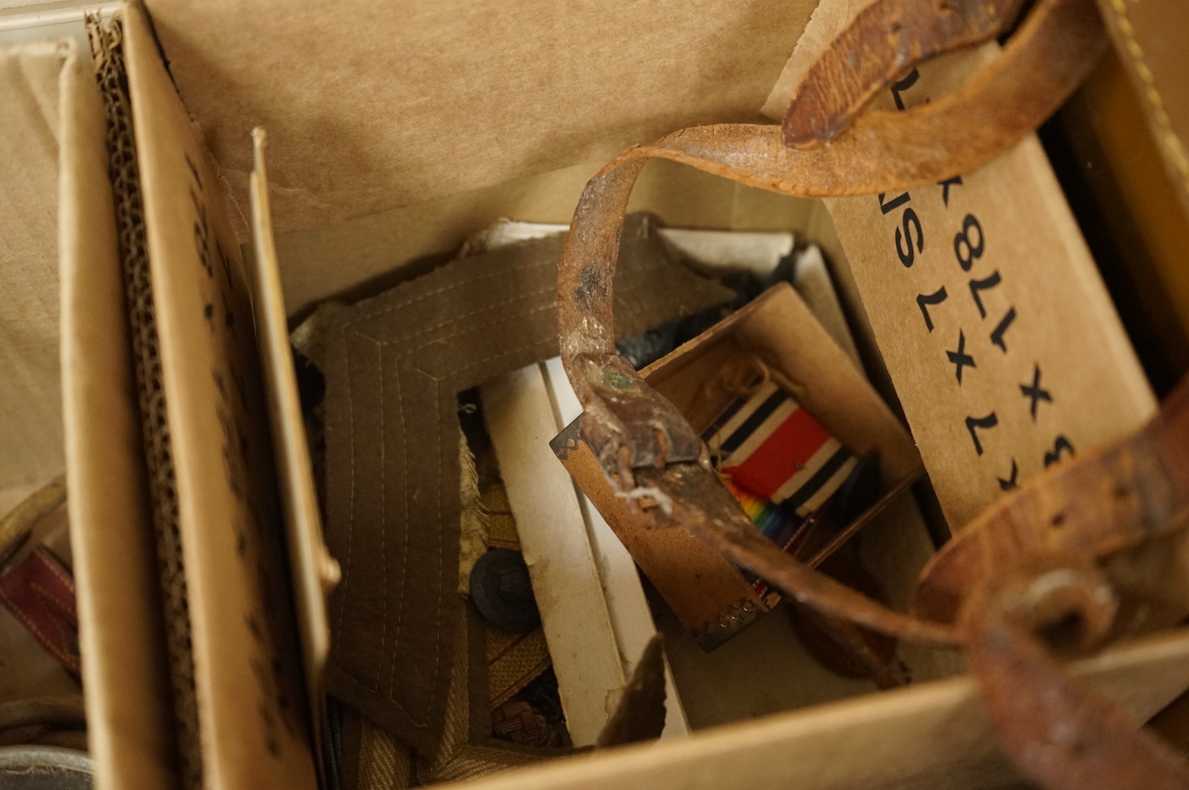 A collection of militaria including; a US Air Force camera Type N-6, a leather cased Bell & Howell Sportster camera and accessories, a pair of periscope binoculars, a leather cased compass by Goerz, Berlin